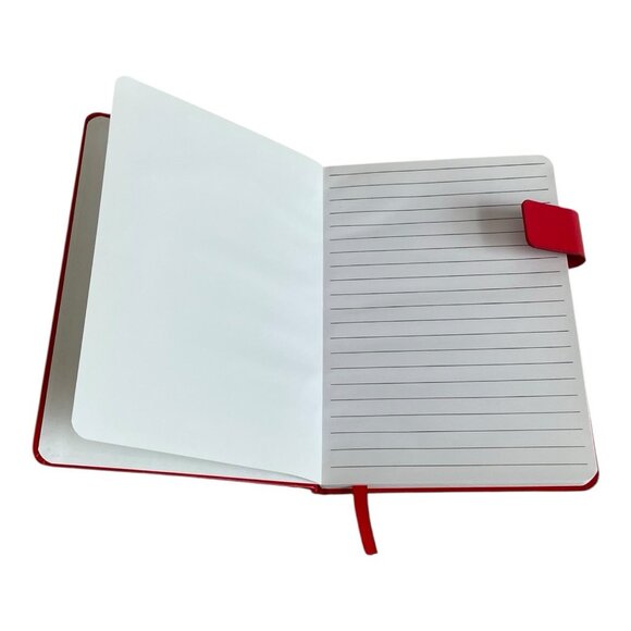 Staples Red Notebook Journal Make More Happen Notes Diary New Merchandise - Picture 2 of 3